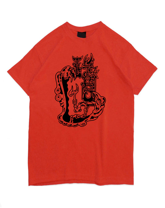 THE WYTCHES - CROCODILE RED T-SHIRT